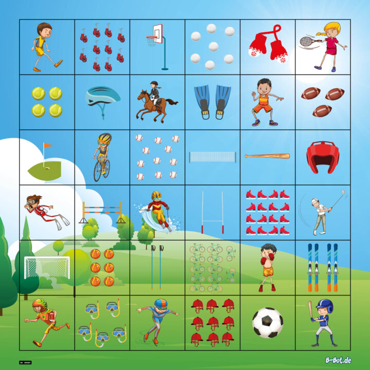 Kidscool Beebot Collectie DE 17 Sporten DE 200501 MA092