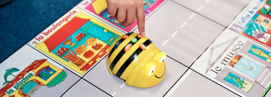 Bee Bot met mat